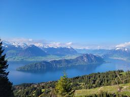 Lake Lucerne from Rigi Kaltbad