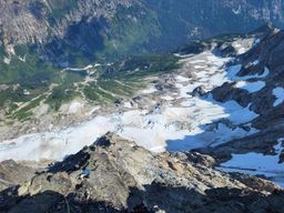 On the upper buttress