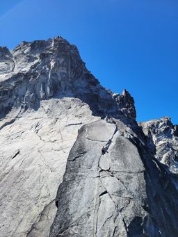 Slab with a crack pitch