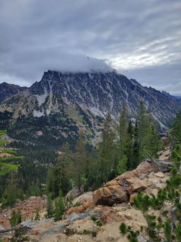 Mt. Stuart from Ingalls Lake