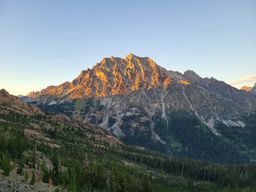 Mt. Stuart from Long's Pass